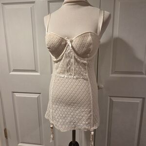 Victoria's Secret Bridal Lace Chemise